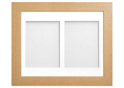 Watson Multi Aperture Beech 14x11 Frame With White Mount Cut For Image