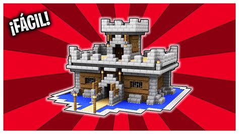 C Mo Hacer Un Castillo Peque O En Minecraft Survival Youtube