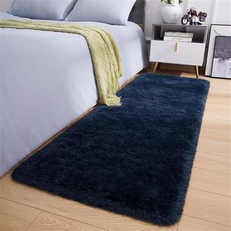 Amazon Amearea Shag Fluffy Runner Rug For Bedroom Girls Living