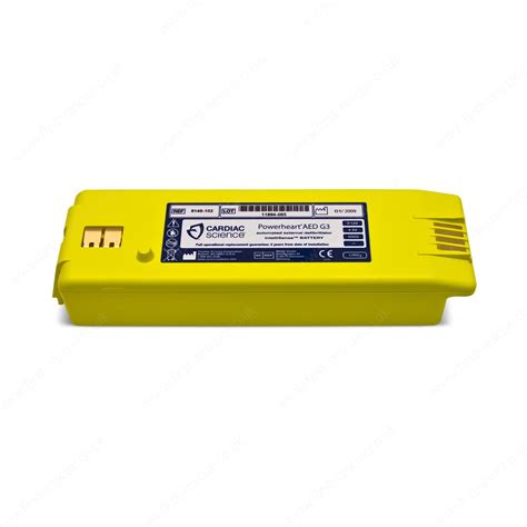 Powerheart G3 Intellisense Lithium Battery Yellow Defibrillators