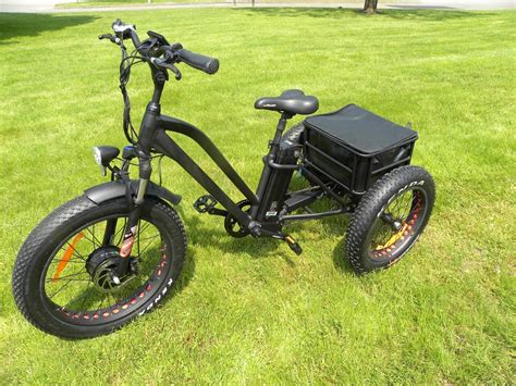 Fat Tire Electric Tricycle Trike Moped Scooter With Big Tires Scooters