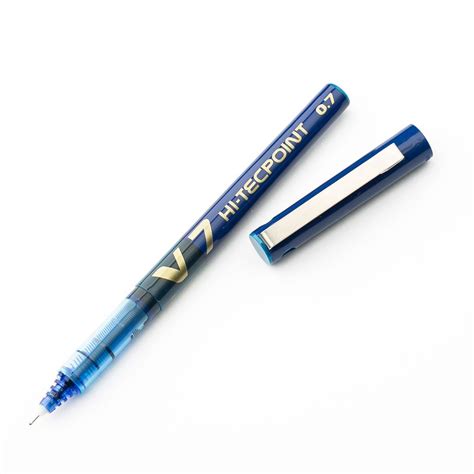 3 X Pilot V7 Hi Tecpoint Liquid Ink Rollerball Pen Bx V7 07mm Tip Ebay