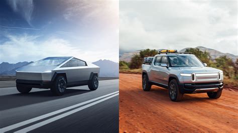 the rivian pickup s real edge over tesla s cybertruck isn t its battery mit technology review
