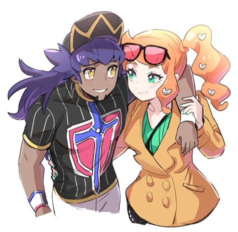 Leon And Sonia Pokemon And More Drawn By Dede Qwea Danbooru