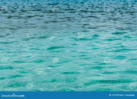 Ocean Water Surface Turquoise Water Texture Royalty Free Stock