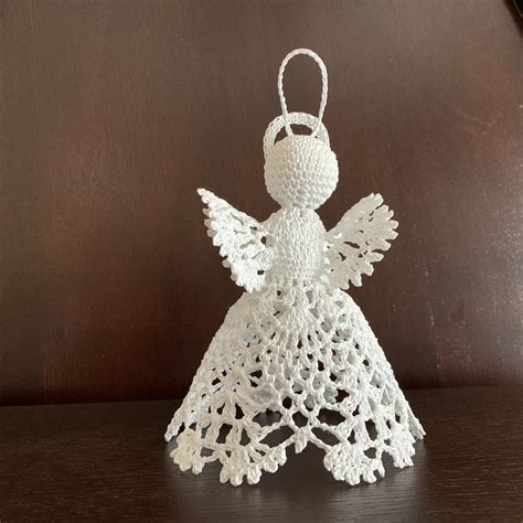 Pdf Pattern Christmas Angel Ornament Décor T Bridal Etsy