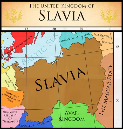 Requested United Kingdom Of Slavia By Fridip On Deviantart