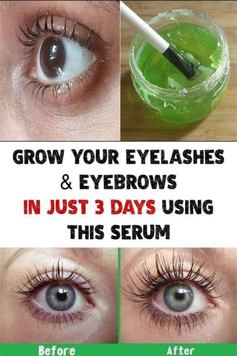 Make Your Eyebrows And Eyelashes Thicker In Just 3 Days With This