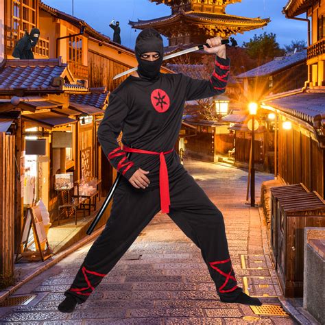 Ninja Warrior Costume For Men Size Xl Xxl