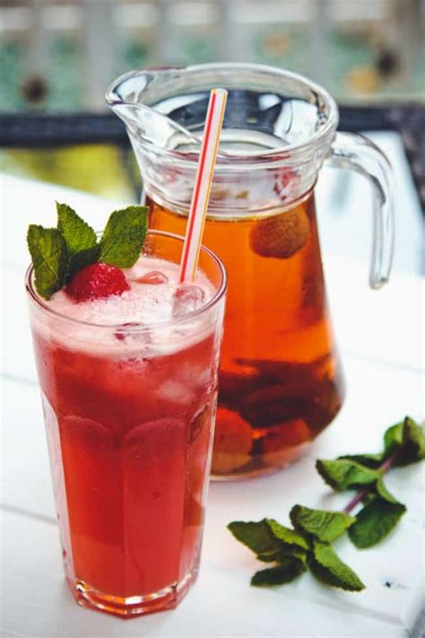 Strawberry Iced Tea Todays Creative Ideas