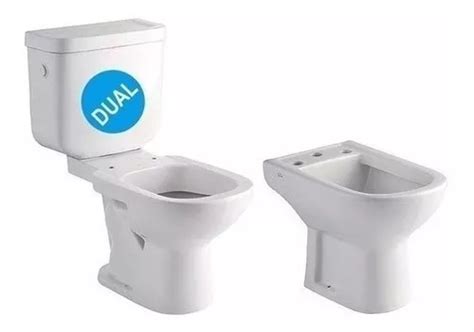 Combo Bari Ferrum Bidet Inodoro Deposito Mochila Largo Tioso Hogar