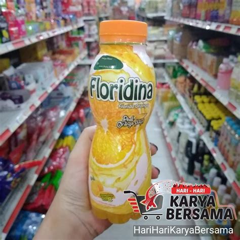 Jual Minuman Floridina Orange Botol 350ml Shopee Indonesia