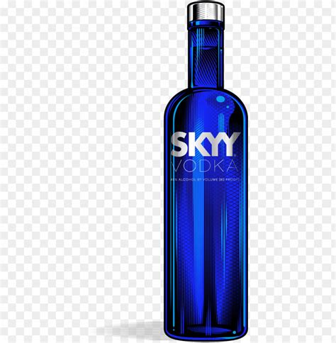 Skyy Vodka Png Skyy Vodka Bottle Png Image With Transparent