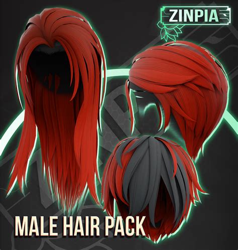 Male Hair Pack 01