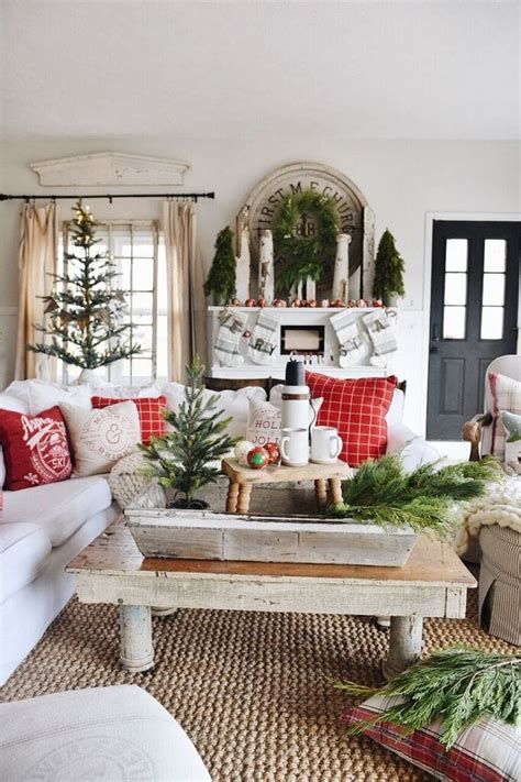 A Cozy Cheerful Christmas Living Room Liz Marie Blog