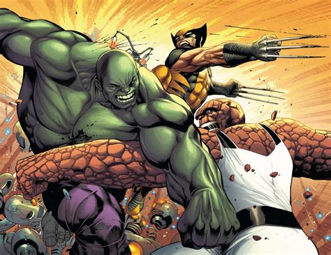 Derfs Domain Hulk Vs Wolverine And The Thing
