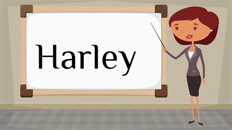 How do you say the in spanish? How do you say 'Harley' in Spanish? - YouTube