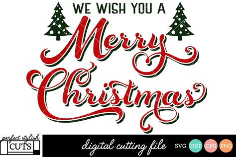 christmas svg we wish you a merry christmas svg file 118588 svgs design bundles