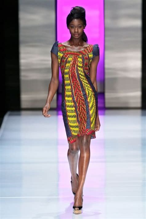 African Runway Dress Black Runway Models Pinterest