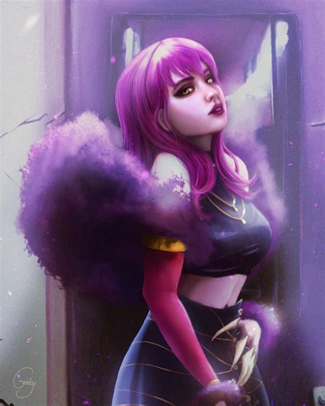 I Made A Kda Evelynn Fanart🥰i Hope You Enjoy It Let Me Know If You