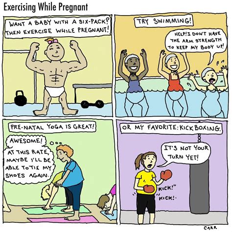 15 Hilarious Comics That Tell The Down And Dirty Truth About Pregnancy