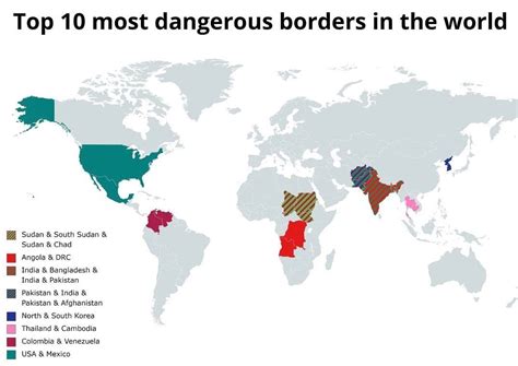 Top 10 Most Dangerous Borders In The World