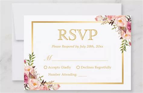 Brilliant Rsvp Wording Ideas You Can Use For Any Event