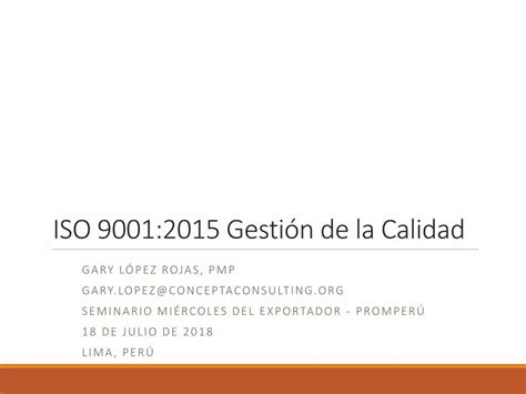 Pdf Iso 90012015 Gestión De La Calidad Dokumentips