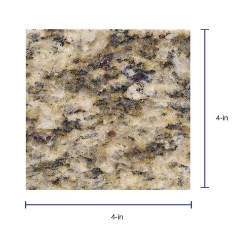 All slabs are treated with stoneguard sealer that protects against food and beverage stains and are. allen + roth Santa Cecilia Granite Brown Kitchen ...