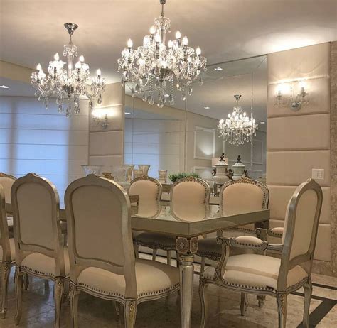 on Instagram Linda sala de jantar estilo clássico Mariane e Marilda