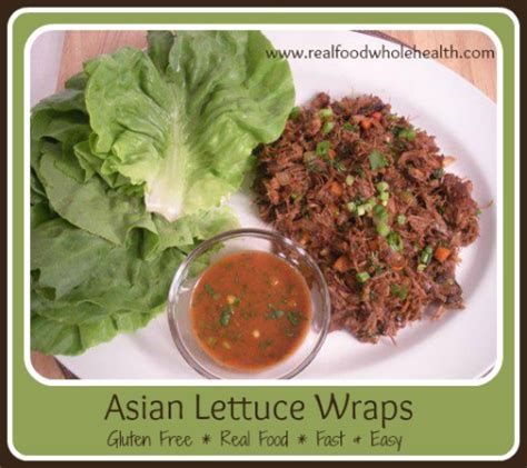 As a result, when i suffered from an array of food allergies as a toddler, they wondered if i had been switched in the crib at the hospital. Gluten Free Asian Lettuce Wraps - Real Food Whole Health