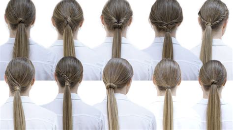 10 Easy Hairstyles With Ponytails For School Patry