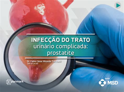 Infecção Do Trato Urinário Complicada Prostatite Msd Brazil
