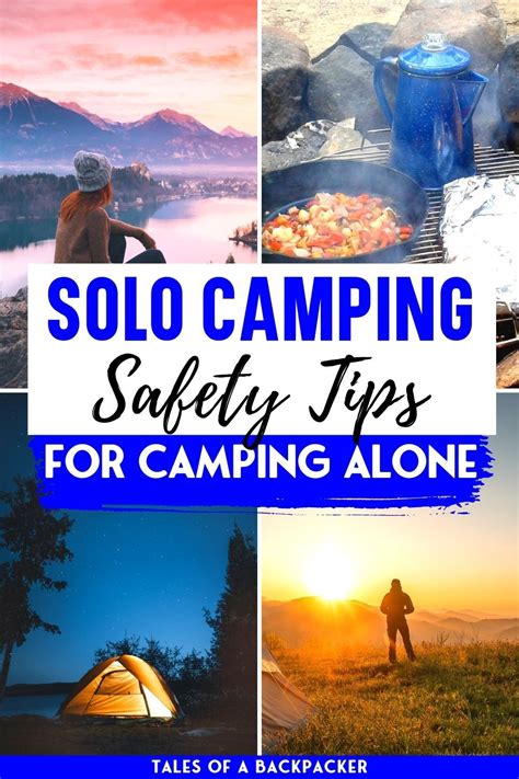 Camping Alone Safely 7 Solo Camping Tips Artofit