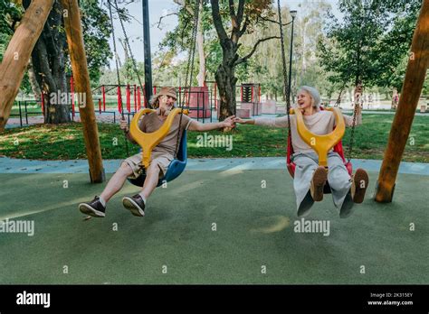 Mature Couple Swinging Hi Res Stock Photography And Images Alamy