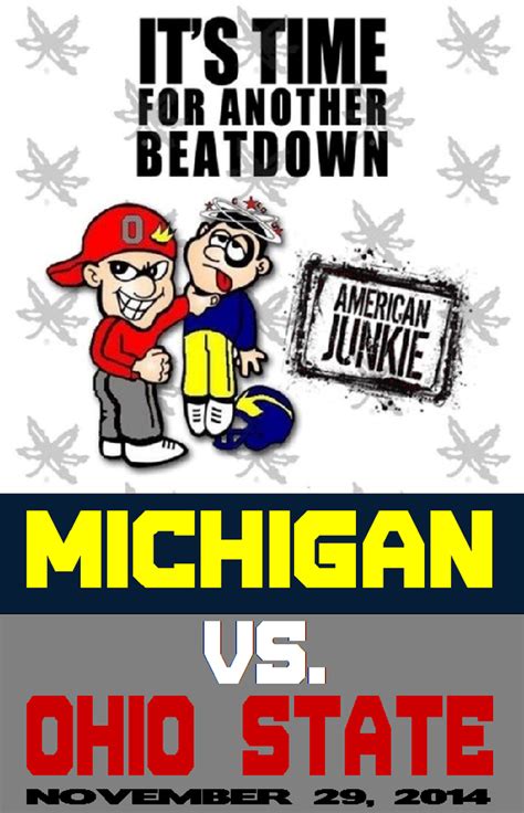 Its Time For Another Beatdown Ohio State Vs Michigan Ohio State