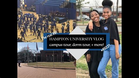 Hampton University Vlog Campus Tour Dorm Tour More Youtube