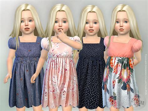 The Sims Resource Toddler Dresses Collection P05 By Lillka • Sims 4