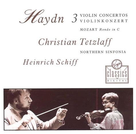 Haydn 3 Violin Concertos Mozart Rondo Schiff Tetzlaff Christian Tetzlaff Cd