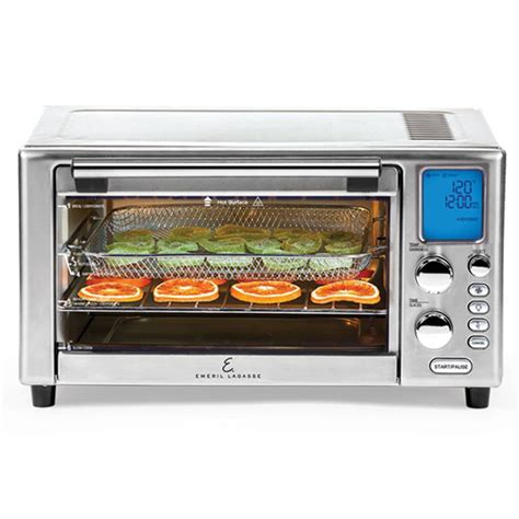 Emeril Lagasse Air Fry Toaster Oven Brushed Stainless Steel