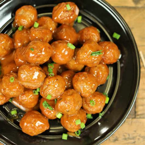 ½ cup whole wheat bread crumbs made from ¾ of a 2. Crock Pot Sweet and Spicy Meatballs Recipe
