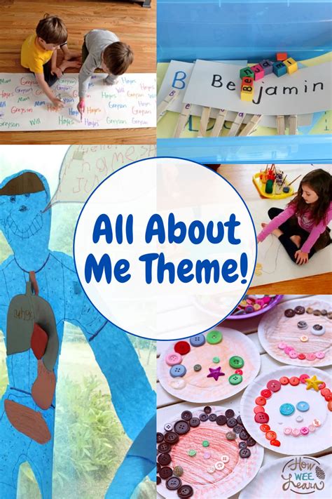 All About Me Activities For Preschoolers Preschool Art Activities