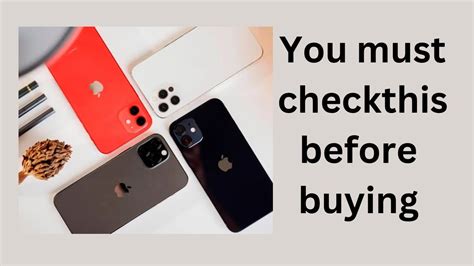 How To Buy And Check Second Hand Iphone Dont Get Scammed Youtube