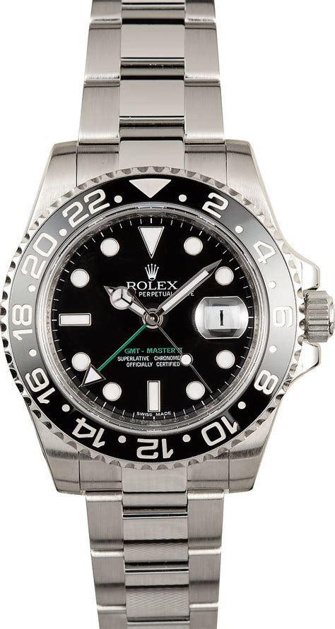 Rolex has always been known for pushing boundaries and innovating existing things. GMT-Master 2 Rolex 116710 Ceramic Bezel