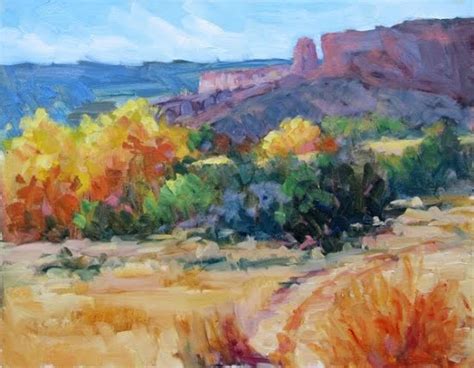 Daily Painters Of Colorado Near The Canyon Original Oil Landscape
