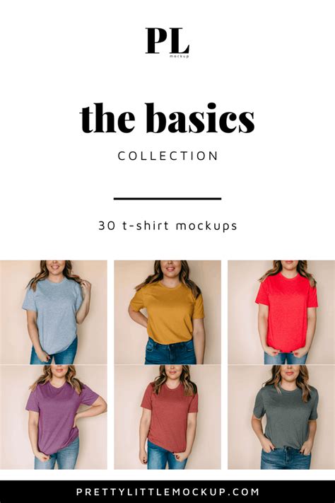 The Basics Collection Pretty Little Mockup