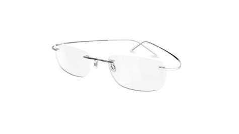 ultralight men s glasses lite 500 silver square metal titanium frame 399 specsavers australia