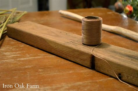 Iron Oak Farm Broom Making