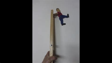 Toy Physics Lever Toy Homemade Science With Bruce Yeany Youtube