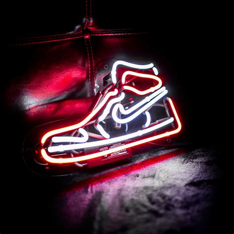These need a little more upkeep. Nike Air Jordan 1 Chicago Neon Sign - Neon X